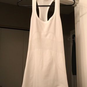 Lululemon white swiftly tank